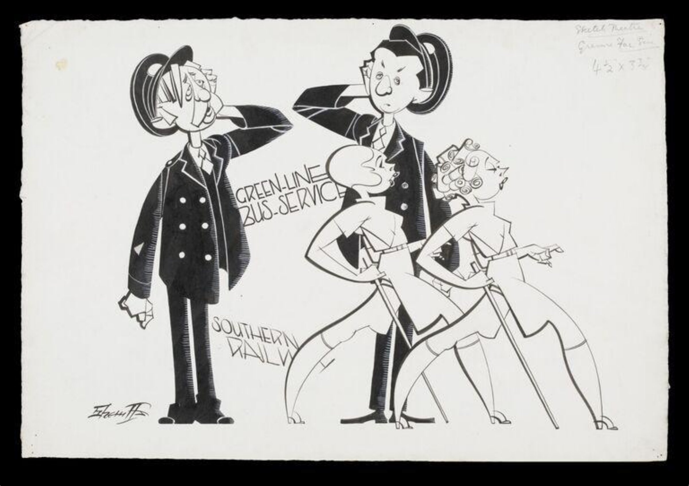 Drawing, Robert Stewart Sherriffs, ca. 1930s