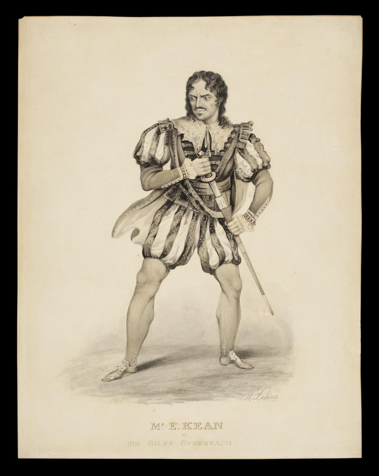 Drawing, W. Larkins, ca. 1830