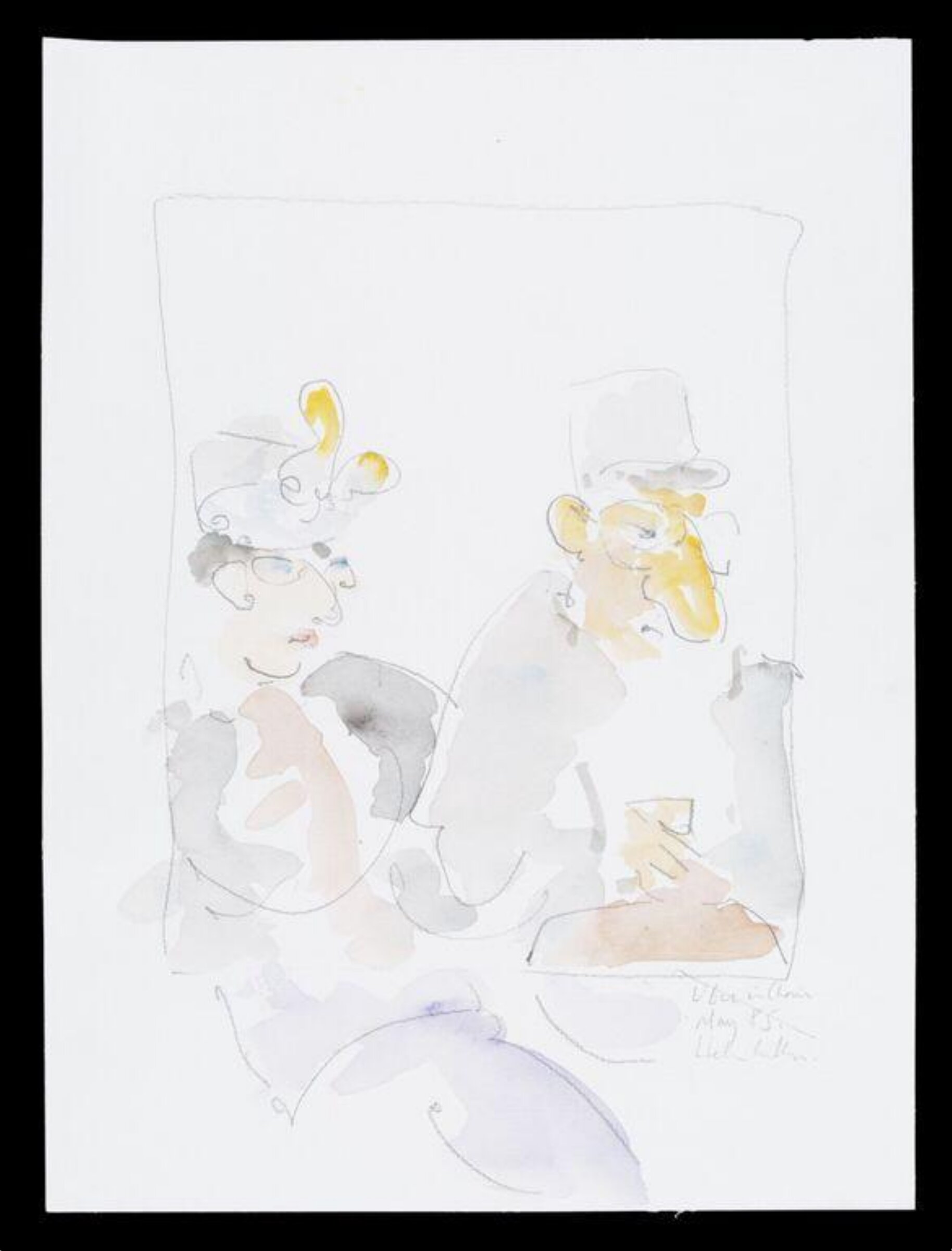 Drawing, Helen Wilks, May 1985