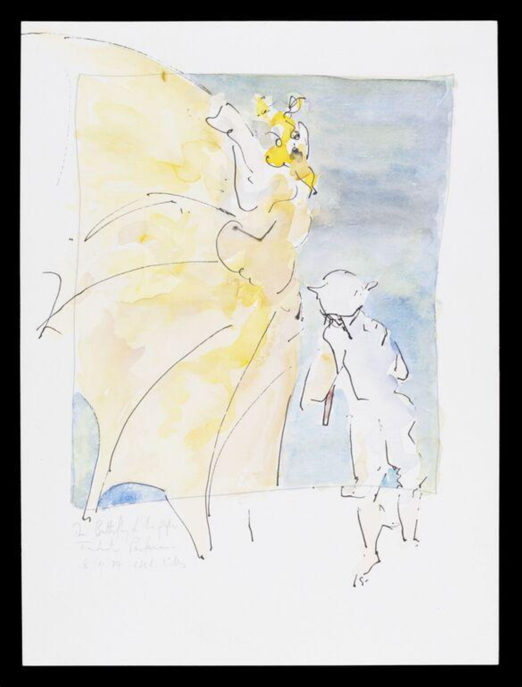 Drawing, Helen Wilks, 1984