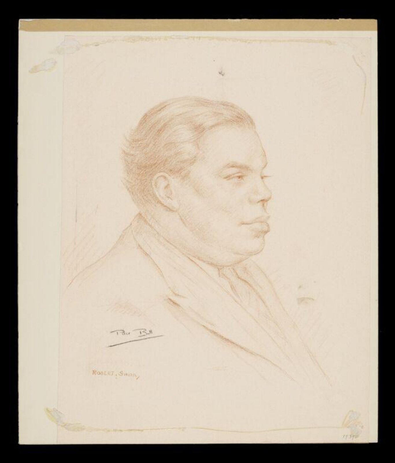 Drawing, Robert John Swan, 1939