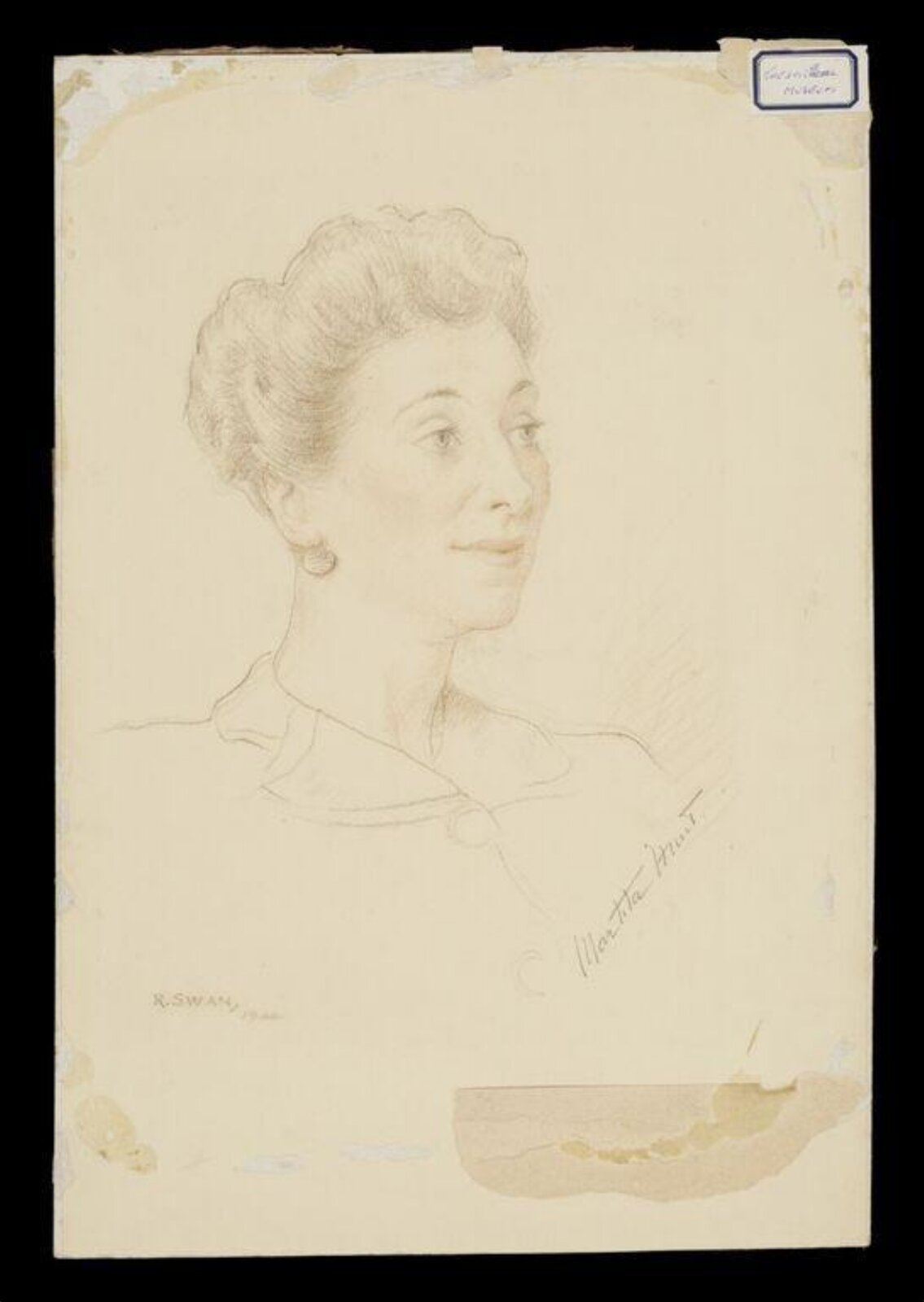 Drawing, Robert John Swan, 1944