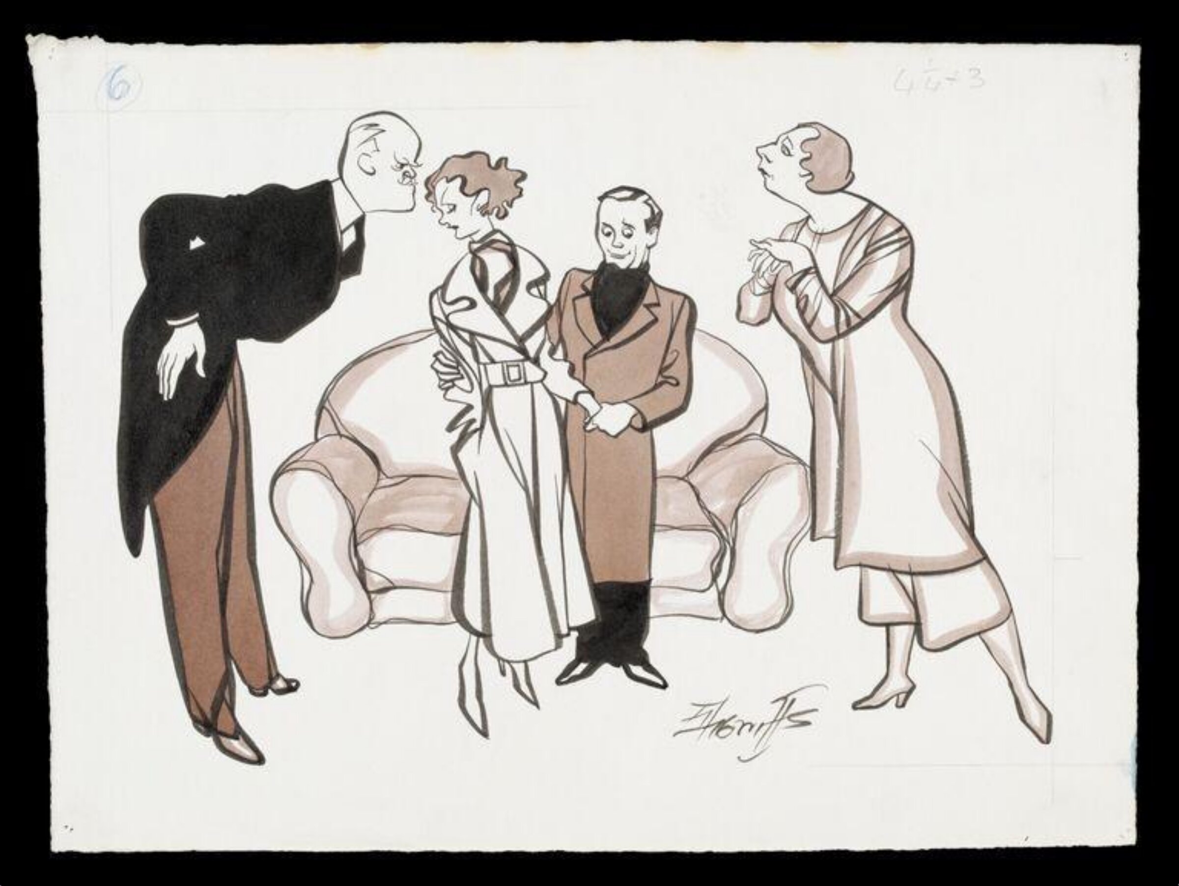 Drawing, Robert Stewart Sherriffs, 1938