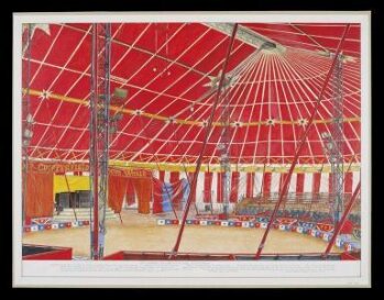 Jimmy Chipperfield's Circus World Big Top. Reading: April 1980 [Interior]