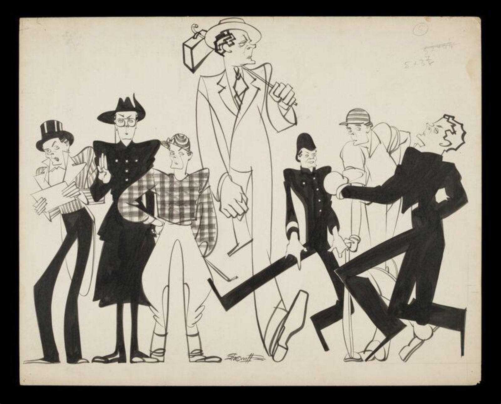 Drawing, Robert Stewart Sherriffs, 1934