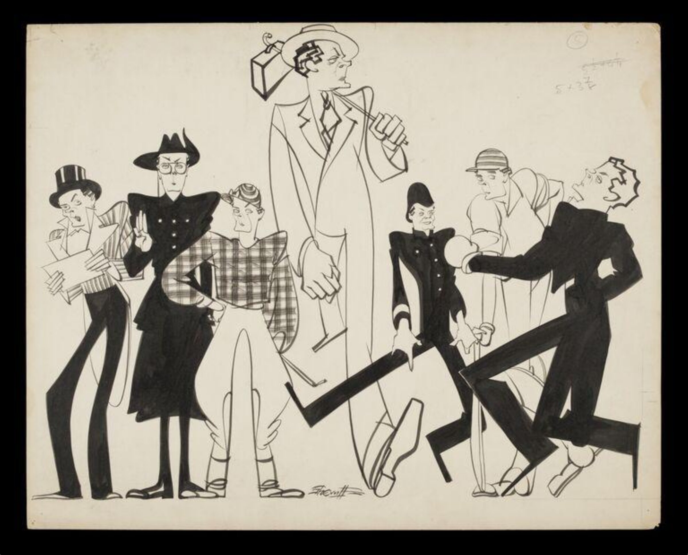 Drawing, Robert Stewart Sherriffs, 1934