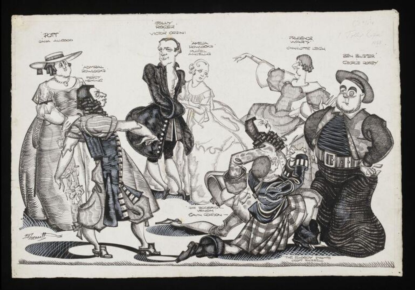 Drawing, Robert Stewart Sherriffs, 1933