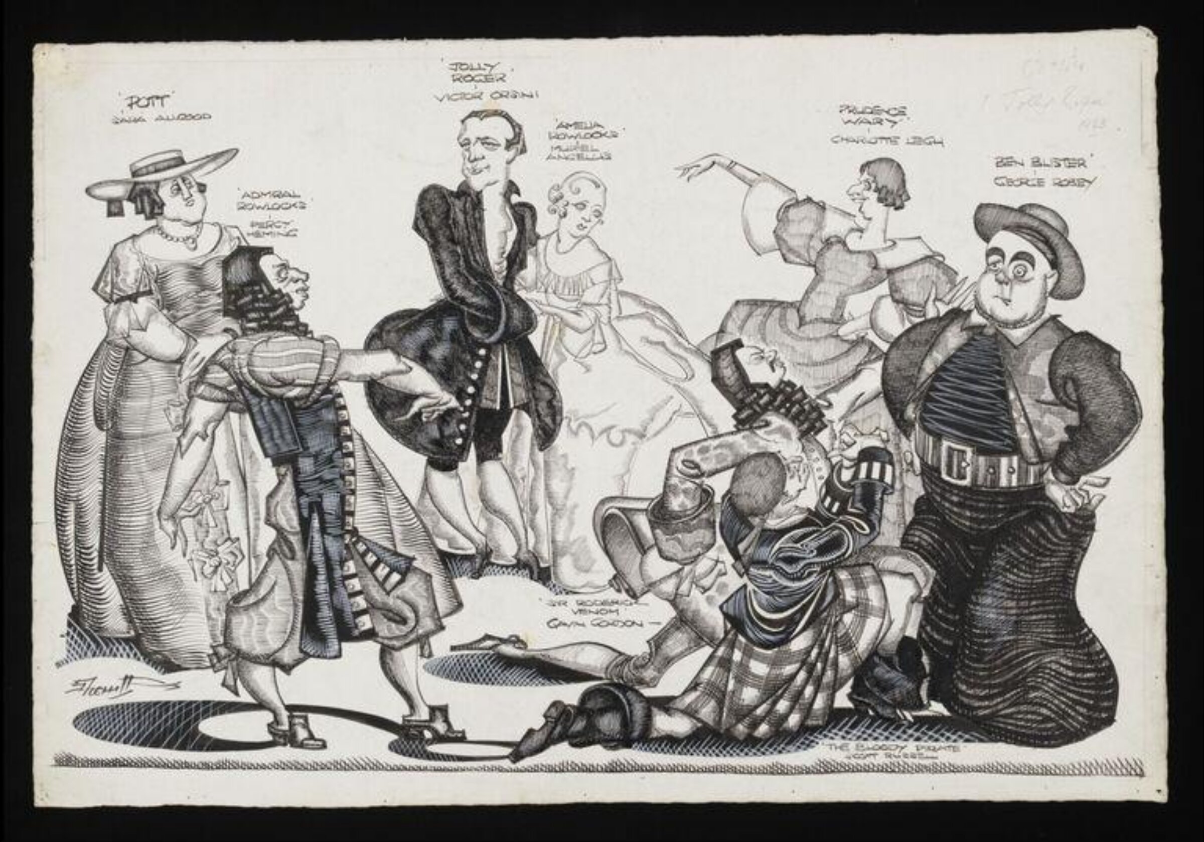 Drawing, Robert Stewart Sherriffs, 1933