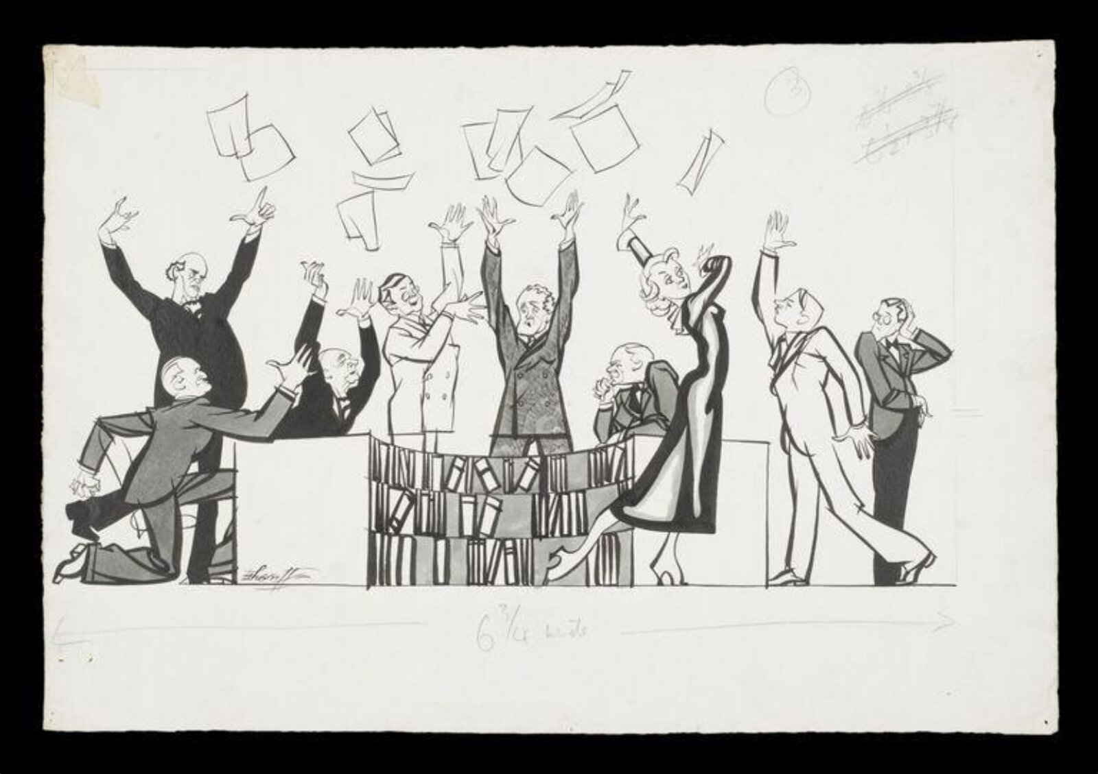 Drawing, Robert Stewart Sherriffs, ca. 1930s