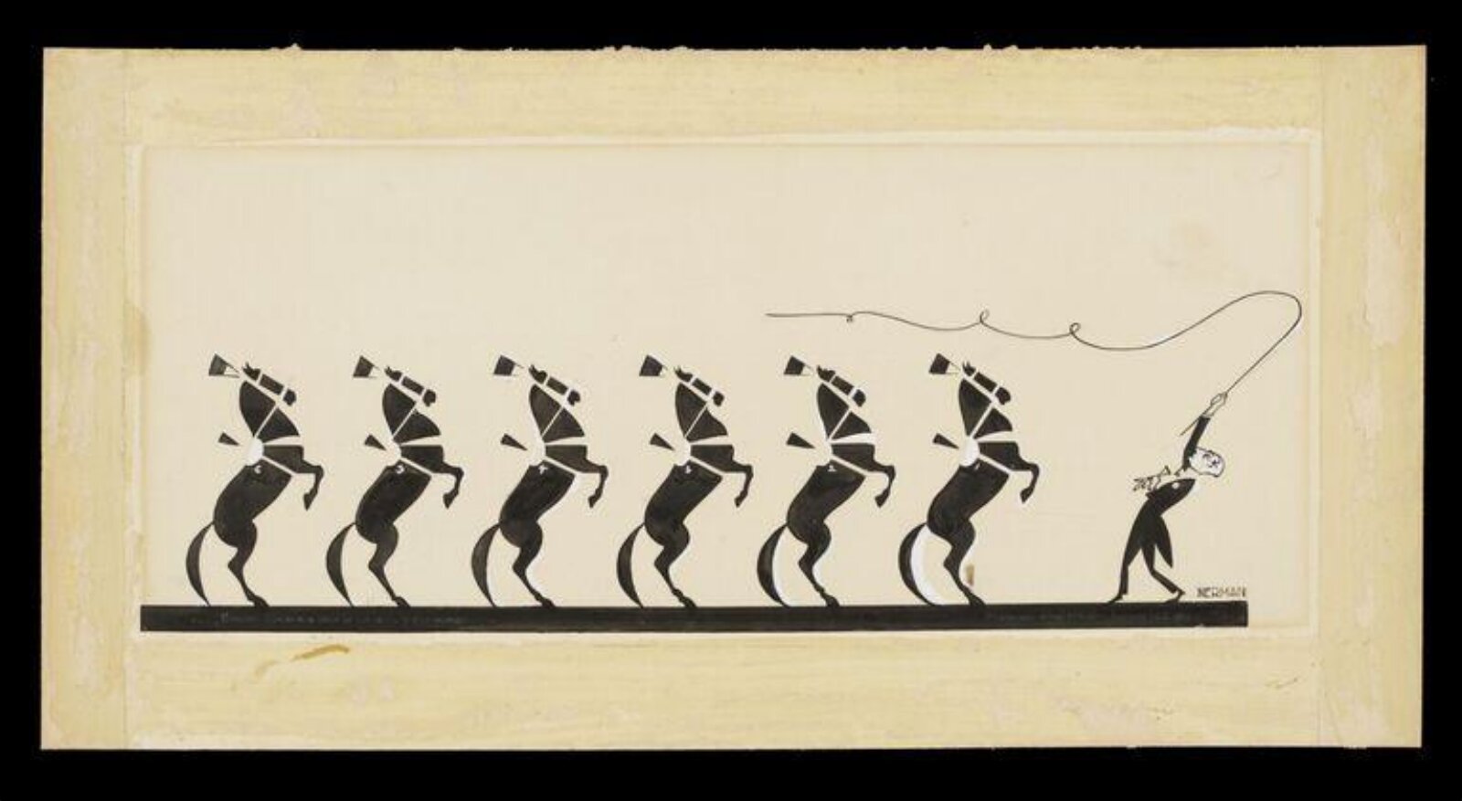Drawing, Einar Nerman, ca. 1920s