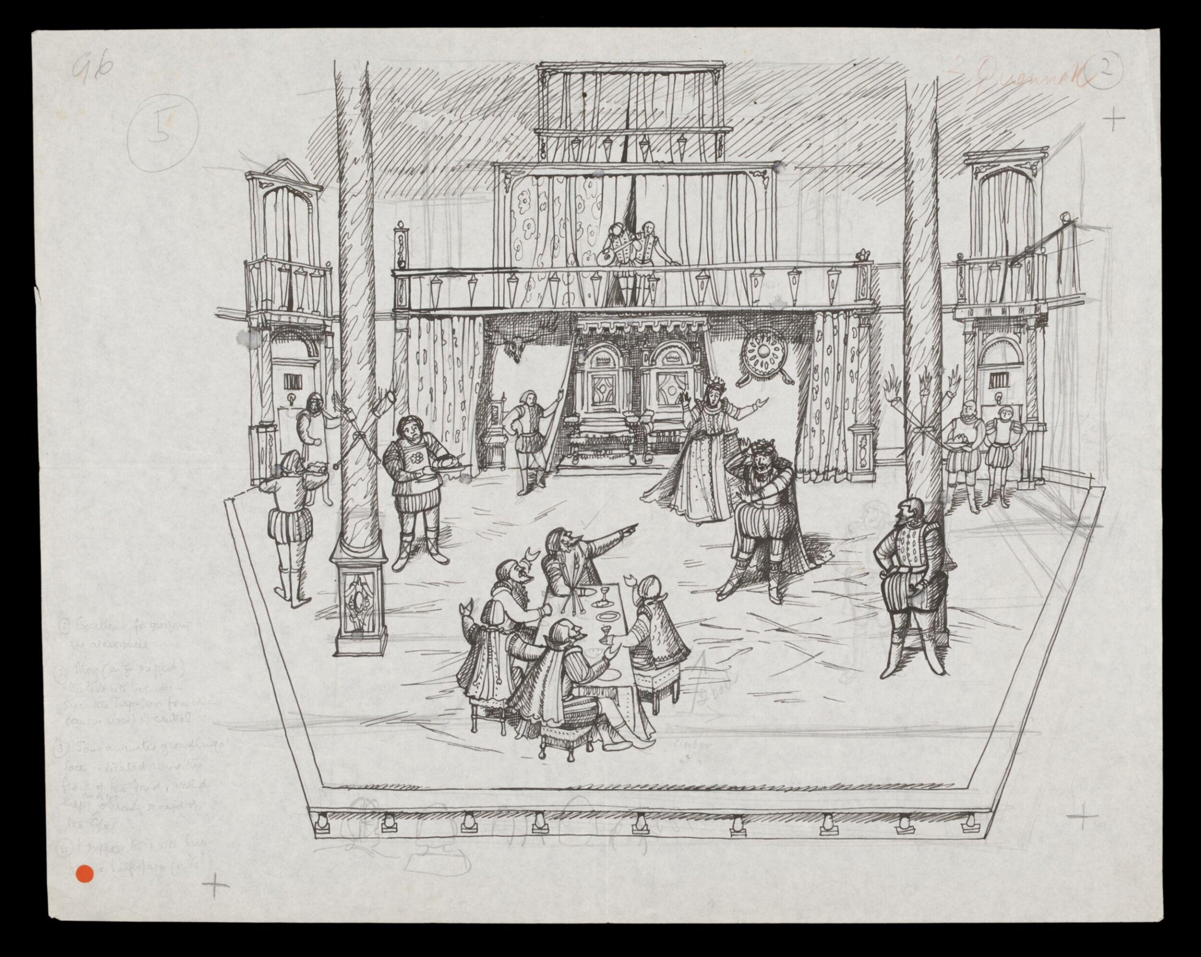 Drawing, Maurice Percival, 1945-1947