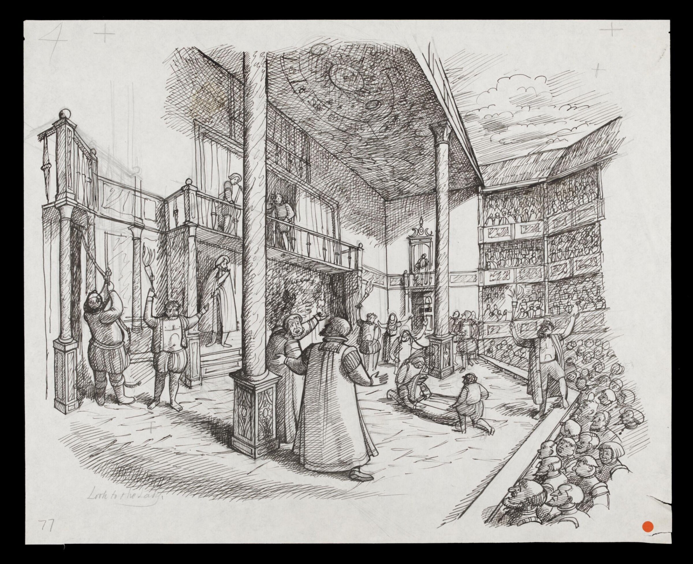 Drawing, Maurice Percival, 1945-1947
