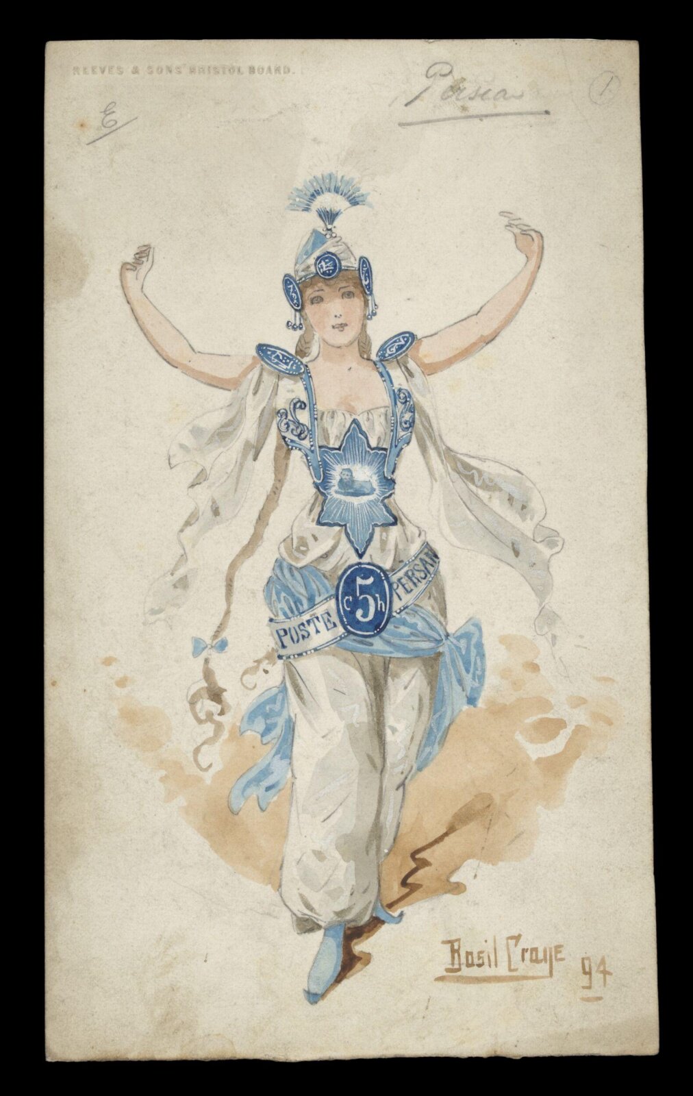 Print Collection, Basil Crage, 1894