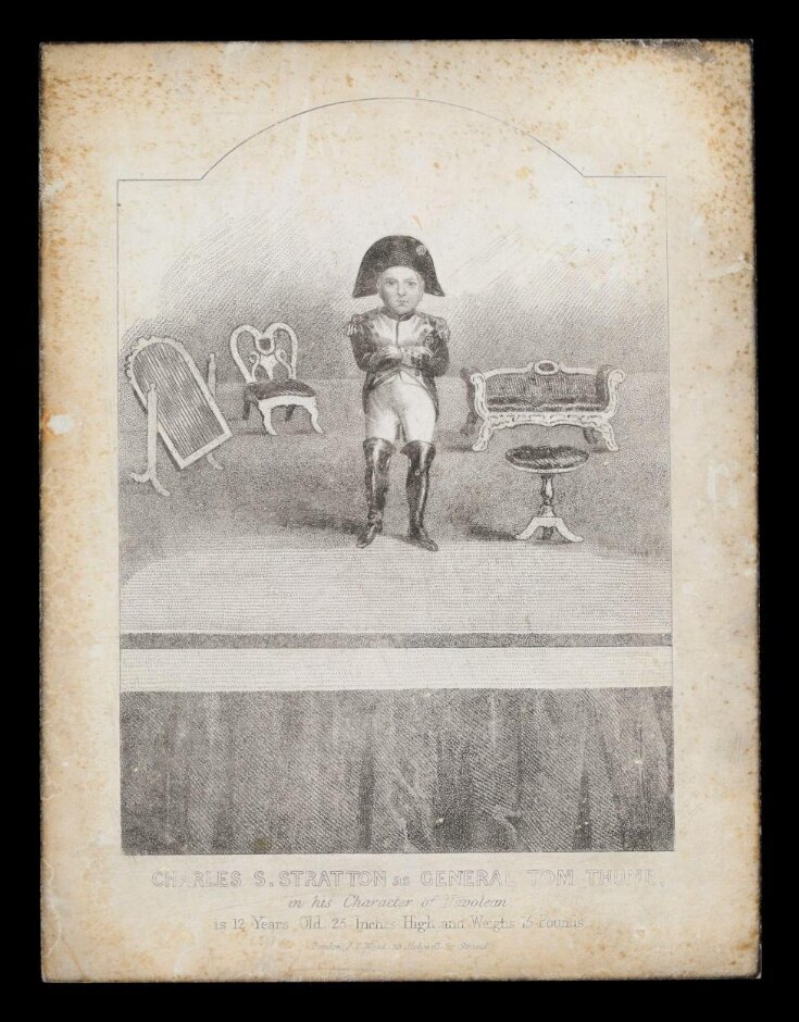 General Tom Thumb as Napoleon image