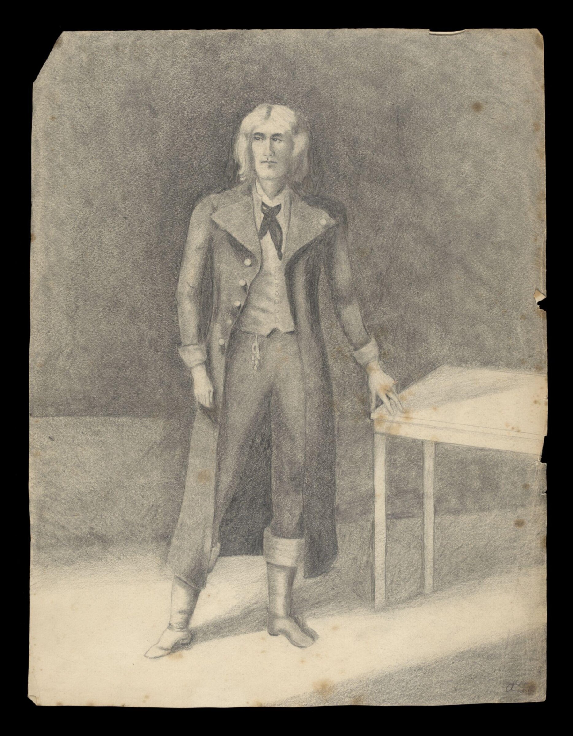 Drawing, A.M. Freeman, circa 1890