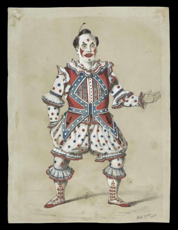 Joseph Grimaldi (1778-1837) as Clown | Slap Dash | V&A Explore The ...
