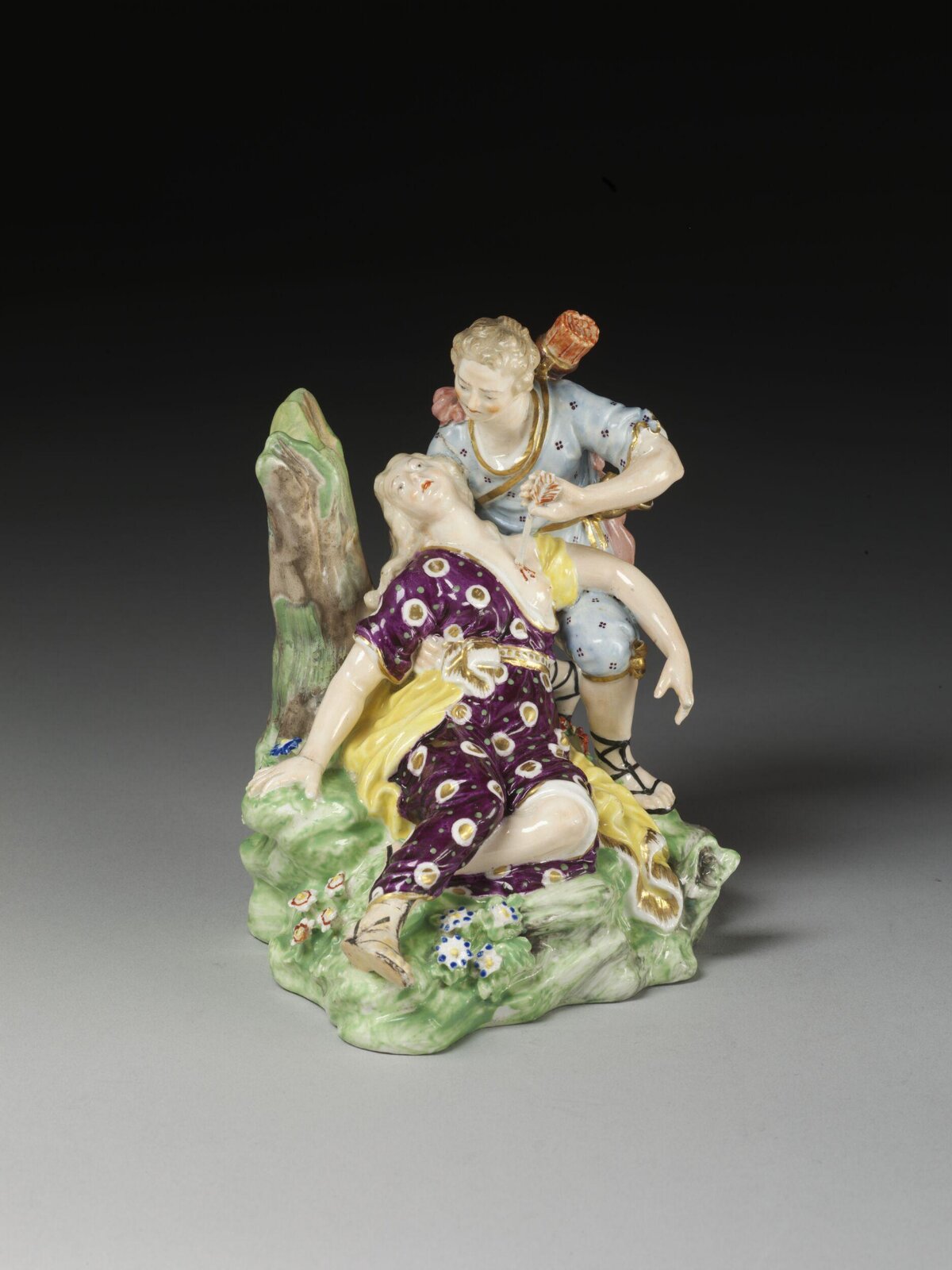 Figure group, Derby Porcelain factory, ca. 1790