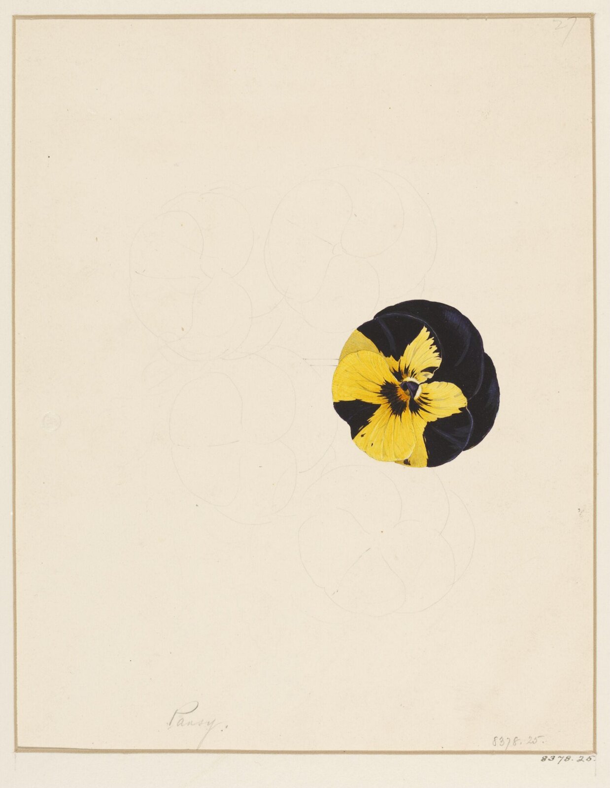 Drawing, Samuel Holden, 1837-47