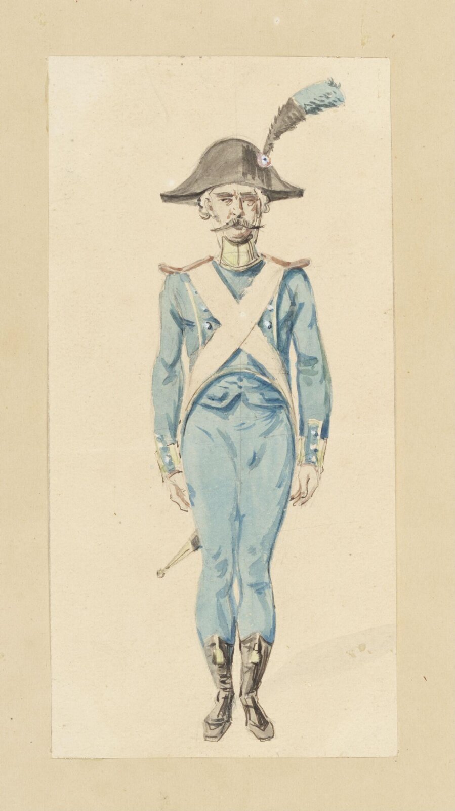 Watercolour, Gustave Doré, ca.1882