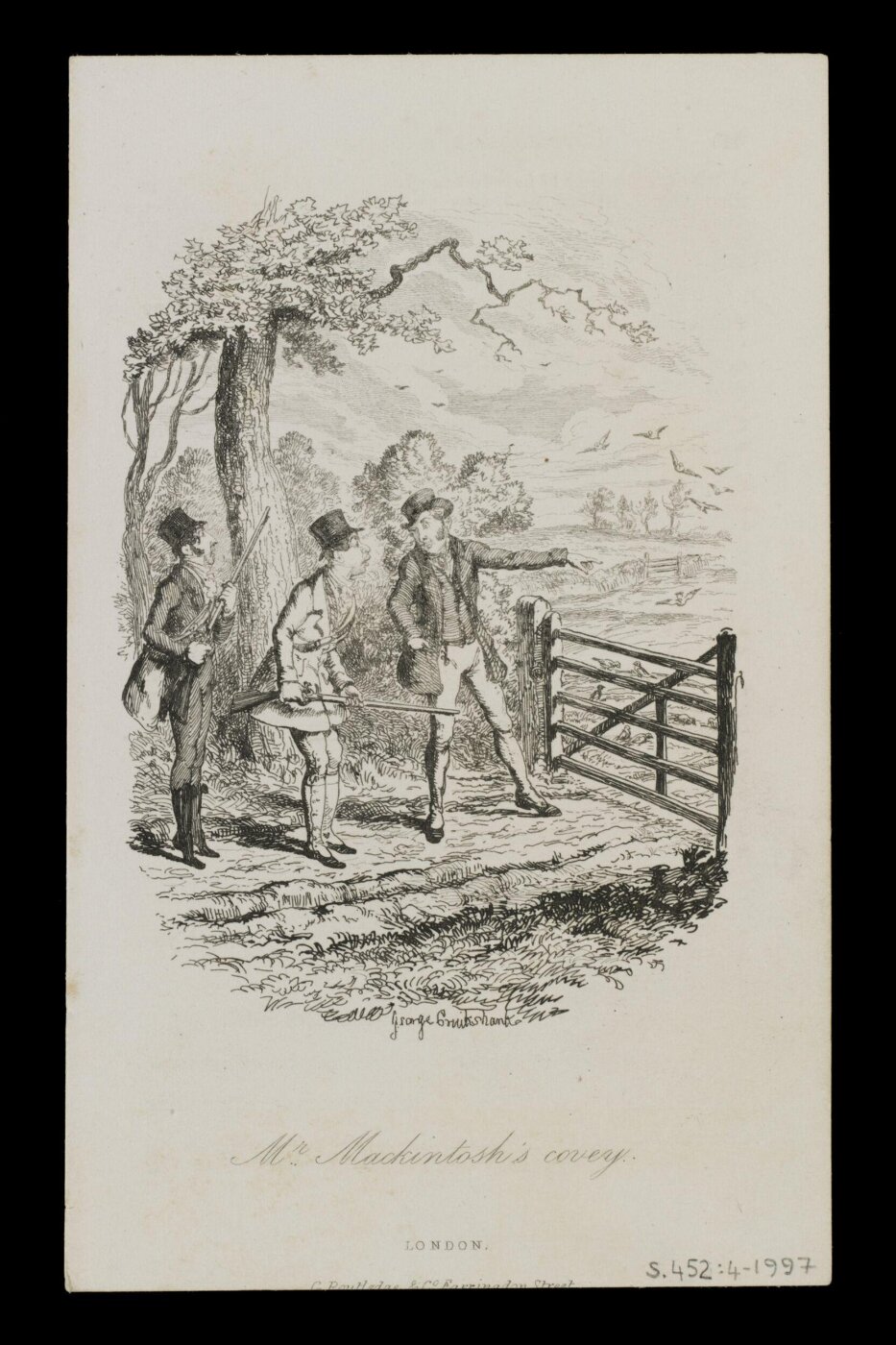 Cruikshank, George, Mr. Mackintosh's covey
