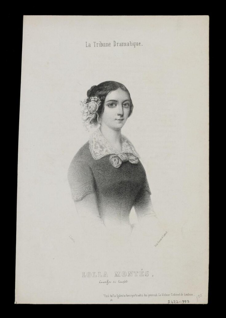 Lolla Montes, Comtesse de Lansfeld image