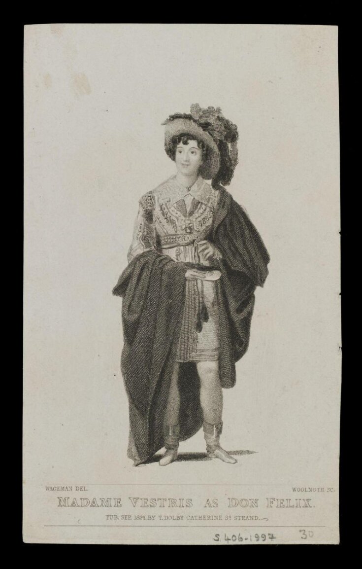 Madame Vestris as Don Felix top image