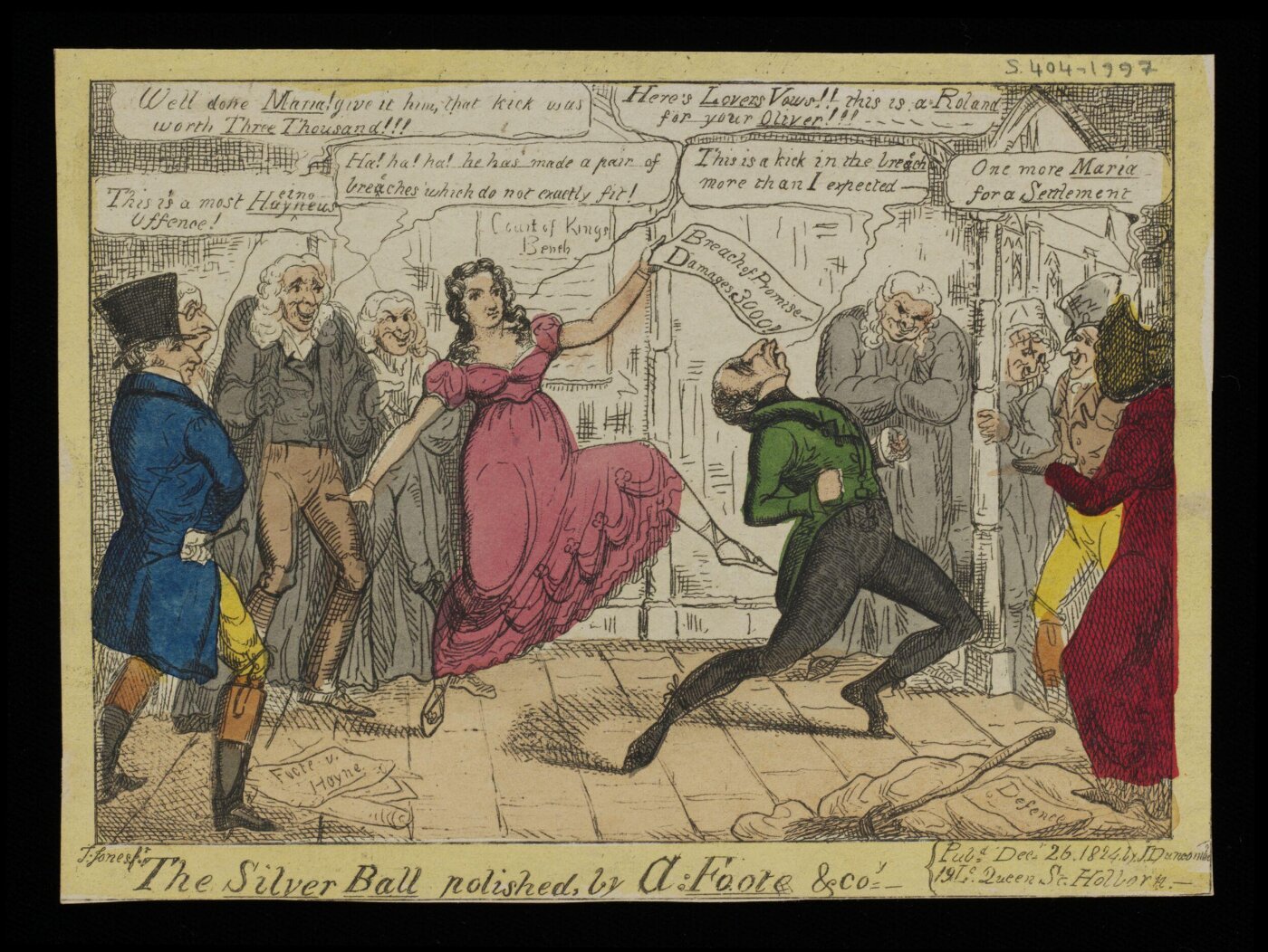 Unknown, The Silver Ball polished, by A. Foote and Co.
