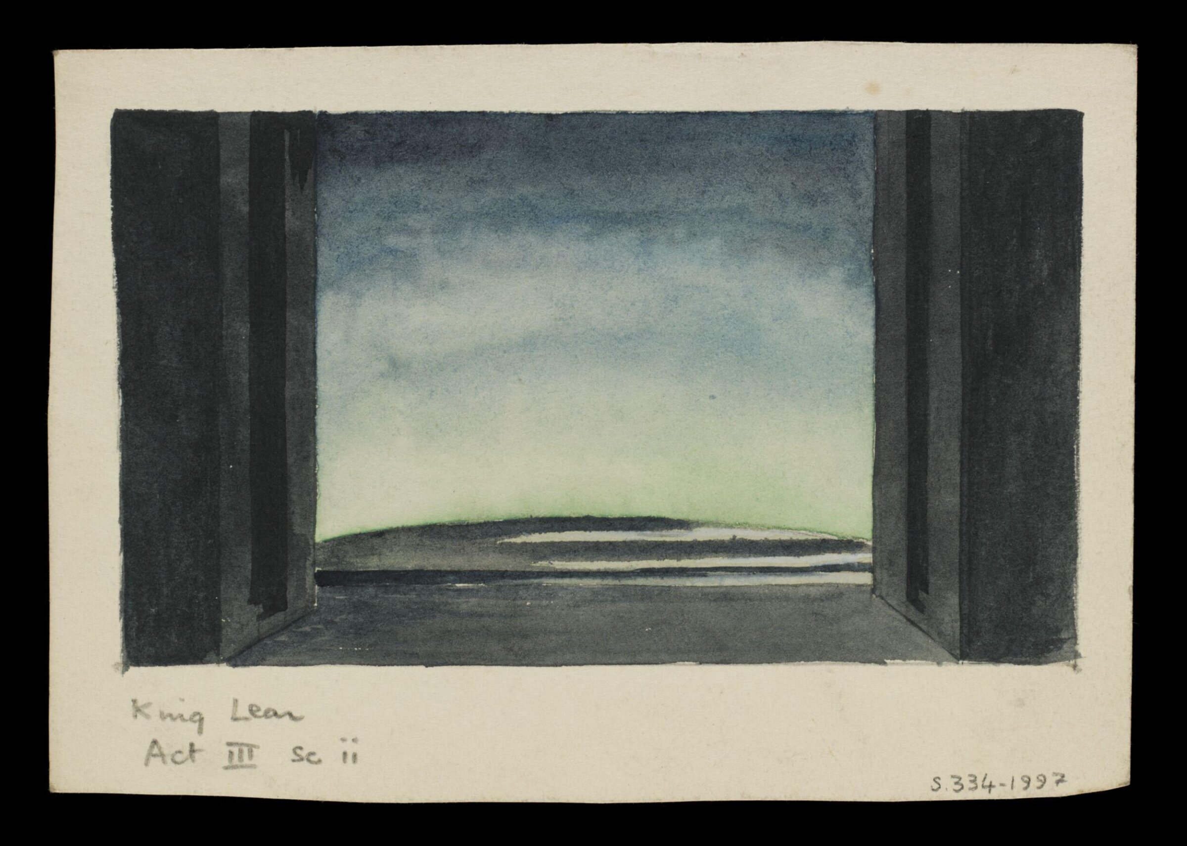 King Lear, Act III Sc ii, Robert Eddison