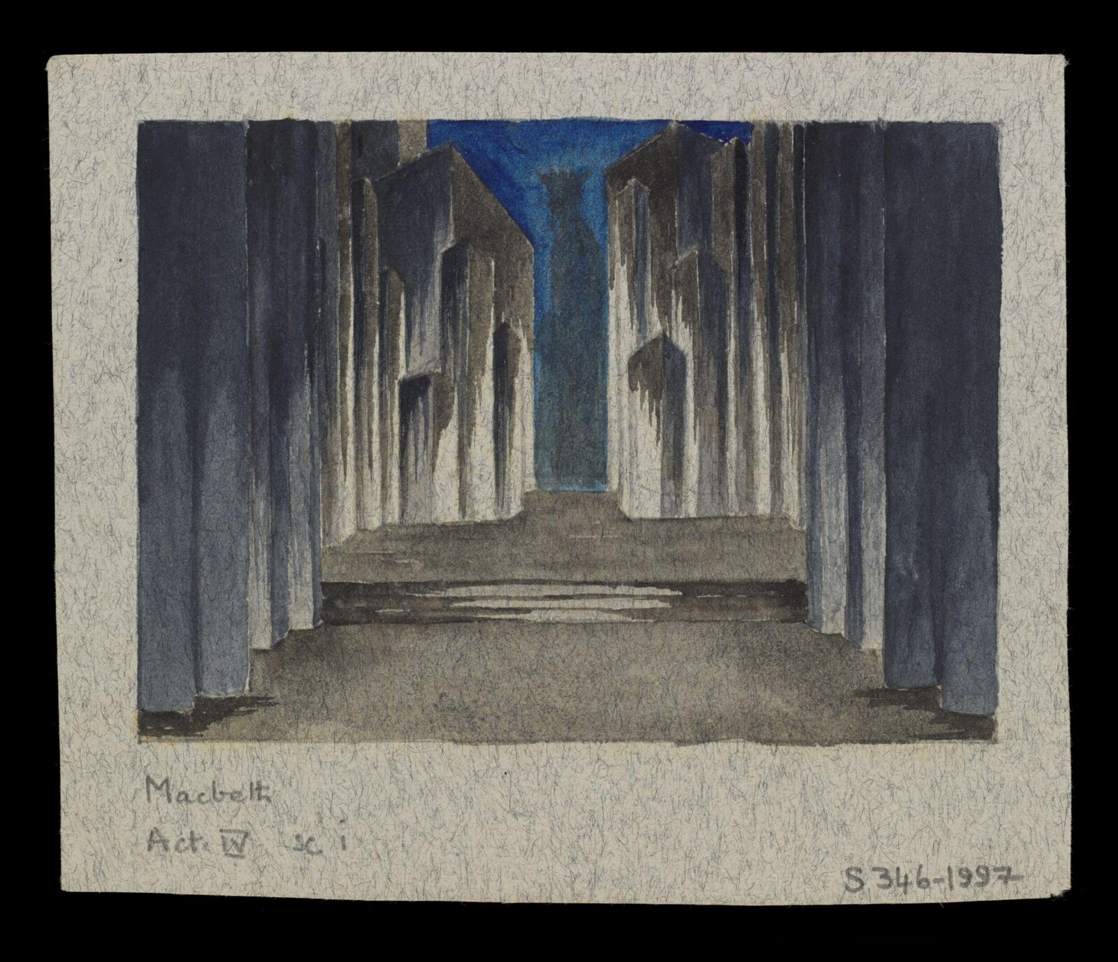 Macbeth Act IV Sc i, Robert Eddison