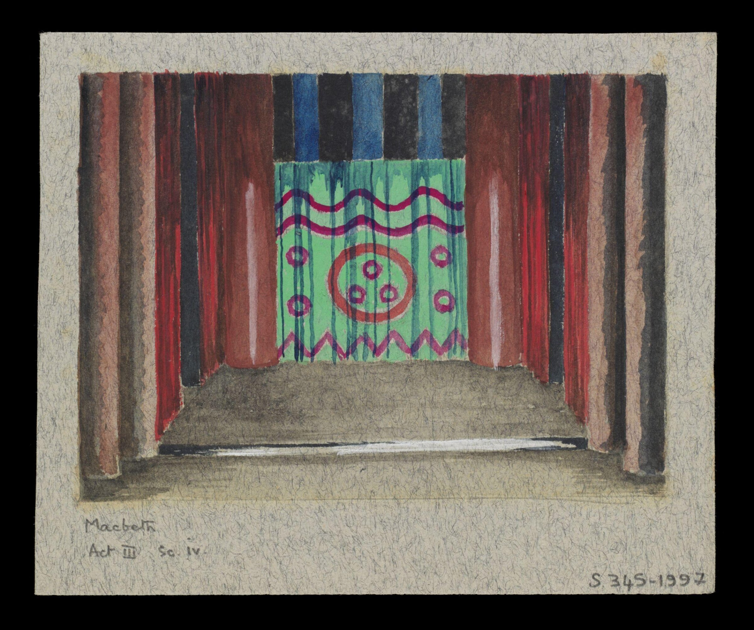 Macbeth Act III Sc iv, Robert Eddison
