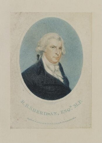 R.B. Sheridan, Esqr. M.P.