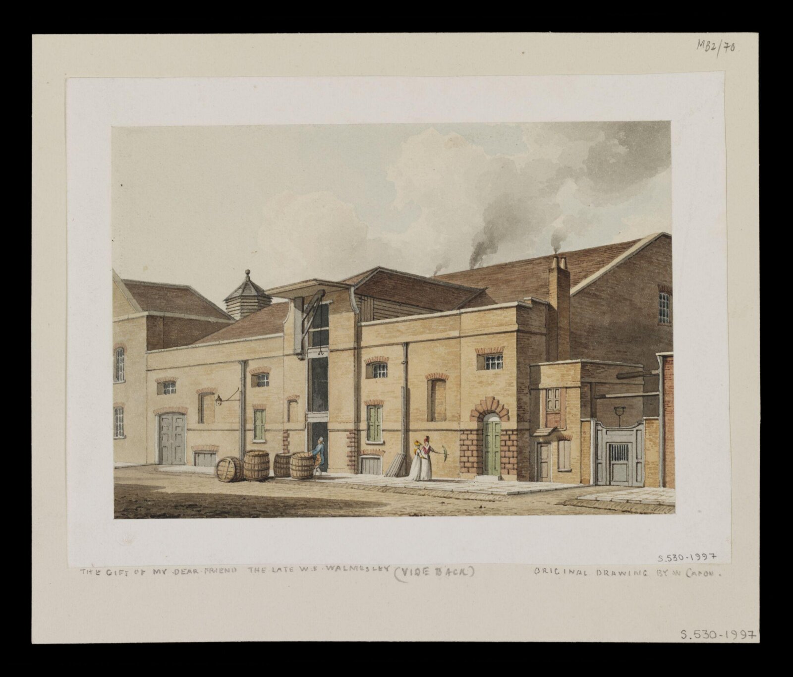 Drawing, William Capon