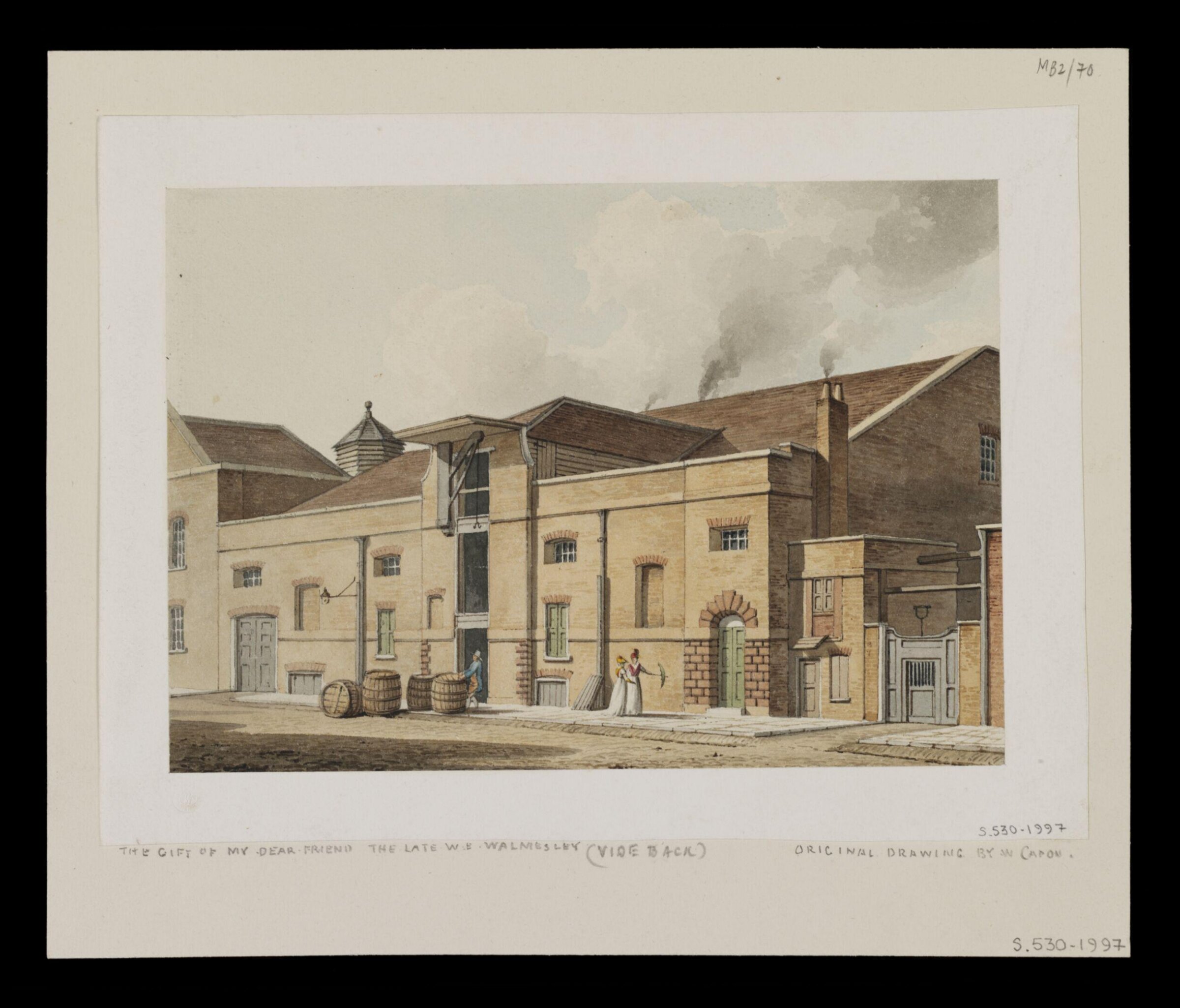 Drawing, William Capon