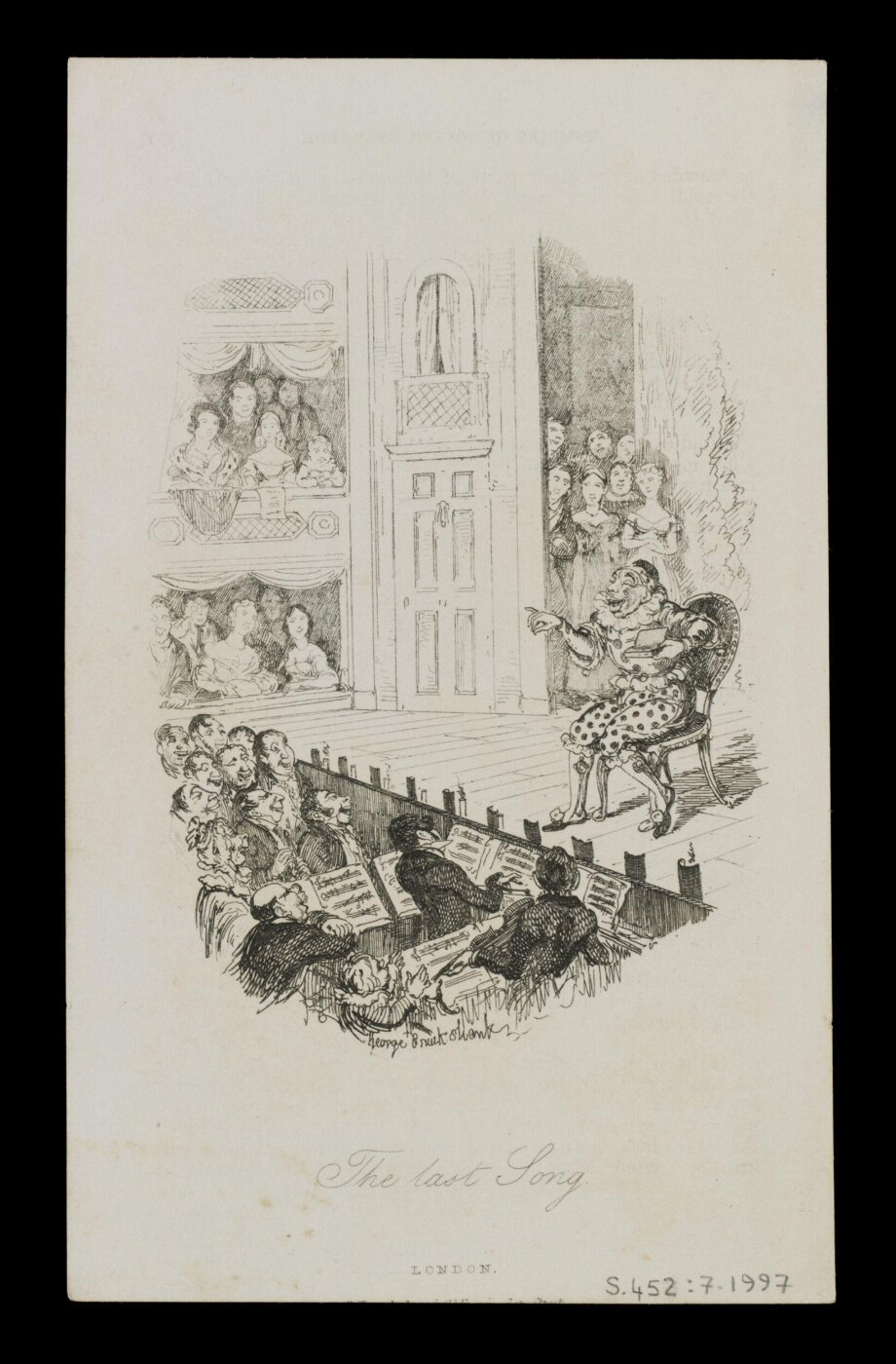 Cruikshank, George, The Last Song