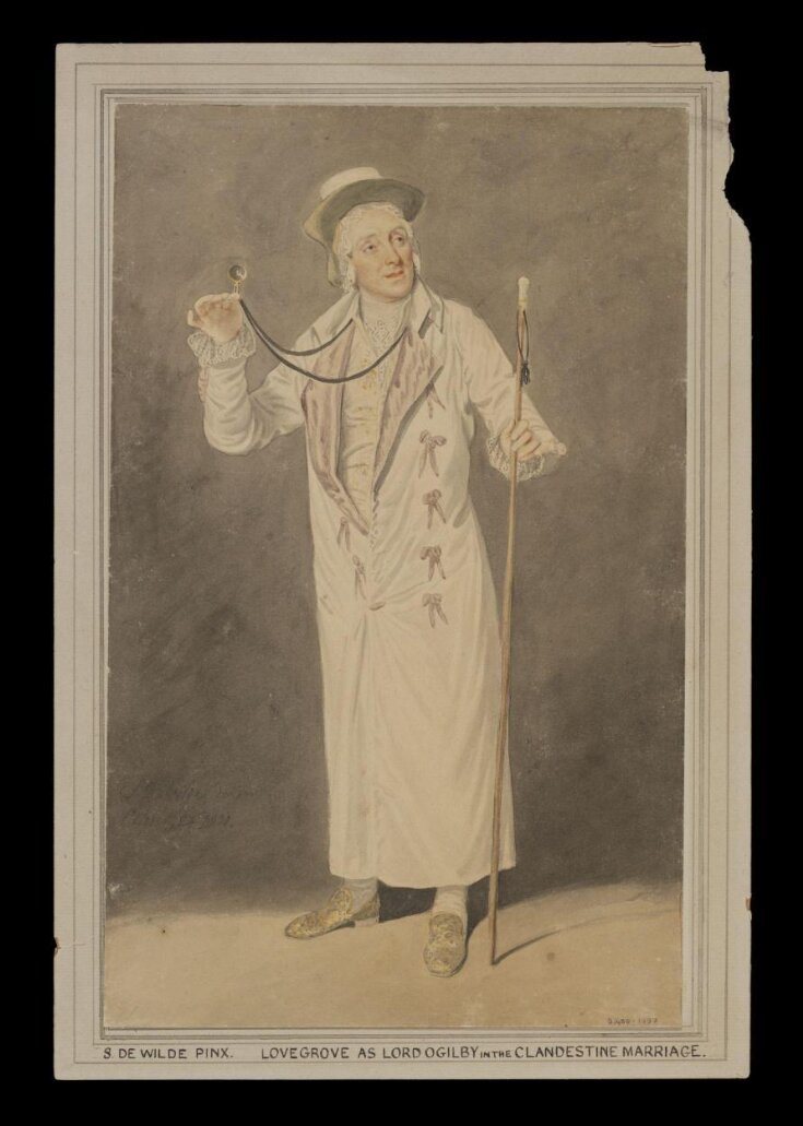 William Lovegrove as Lord Ogilby in The Clandestine Marriage top image