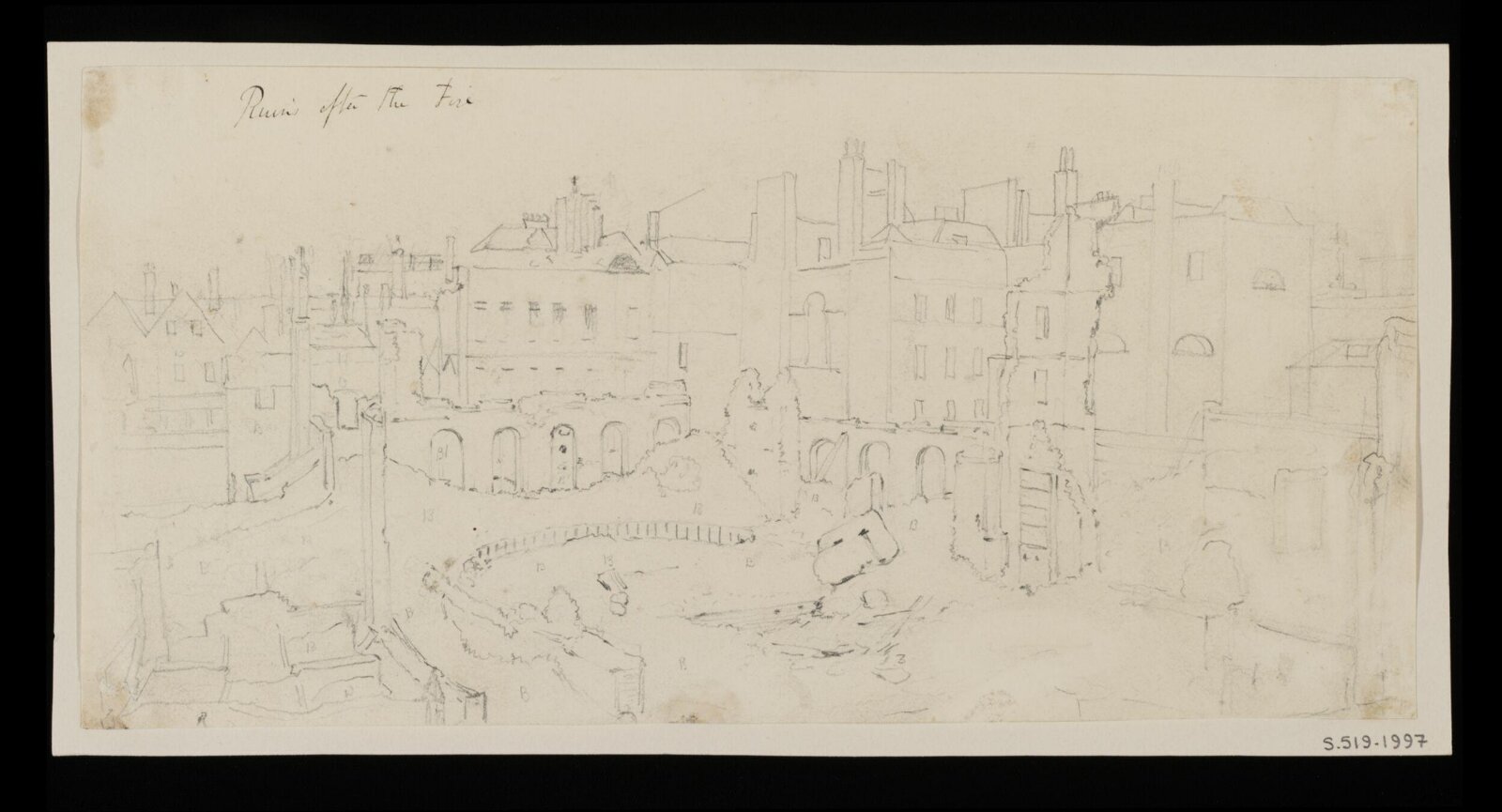 Ruins after the Fire, William Capon