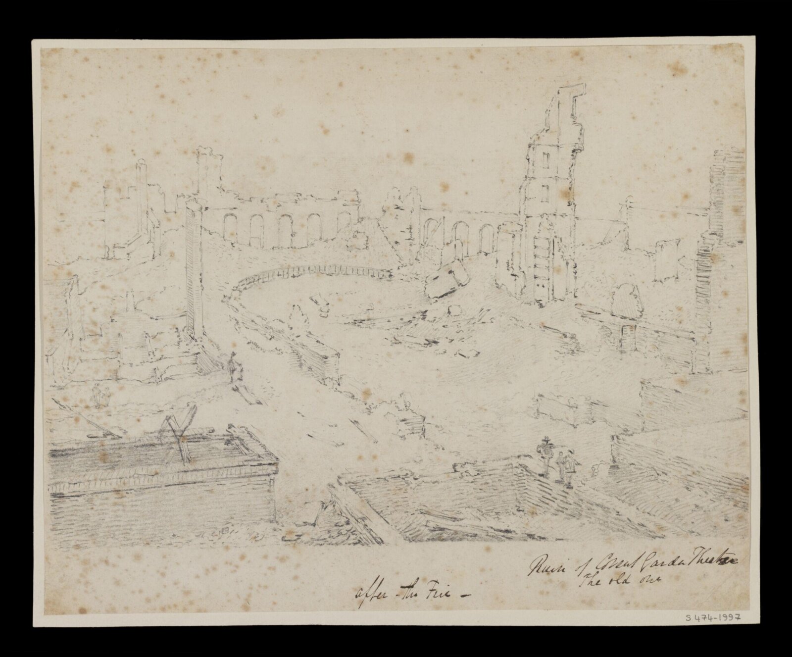 Drawing, William Capon