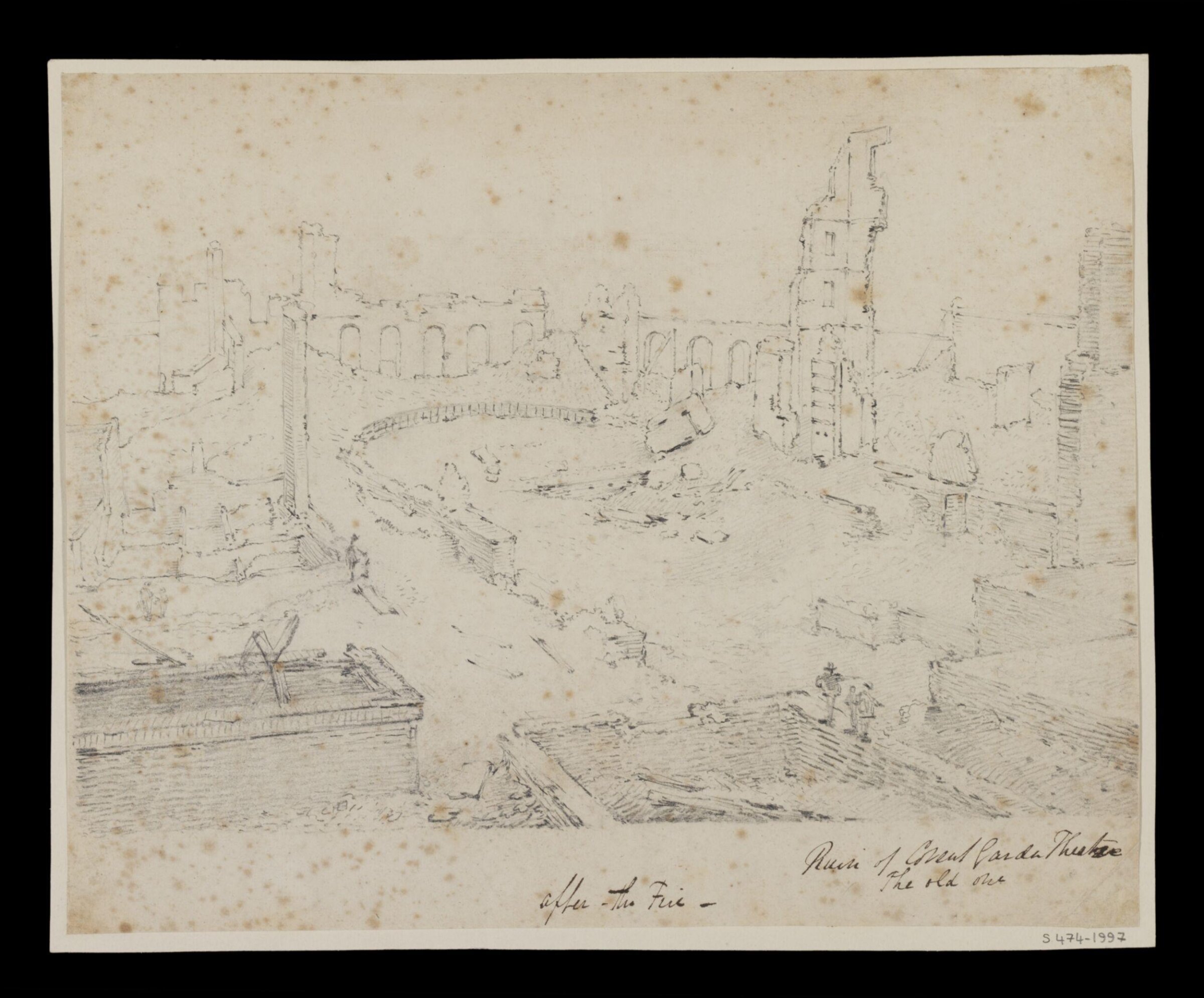 Drawing, William Capon