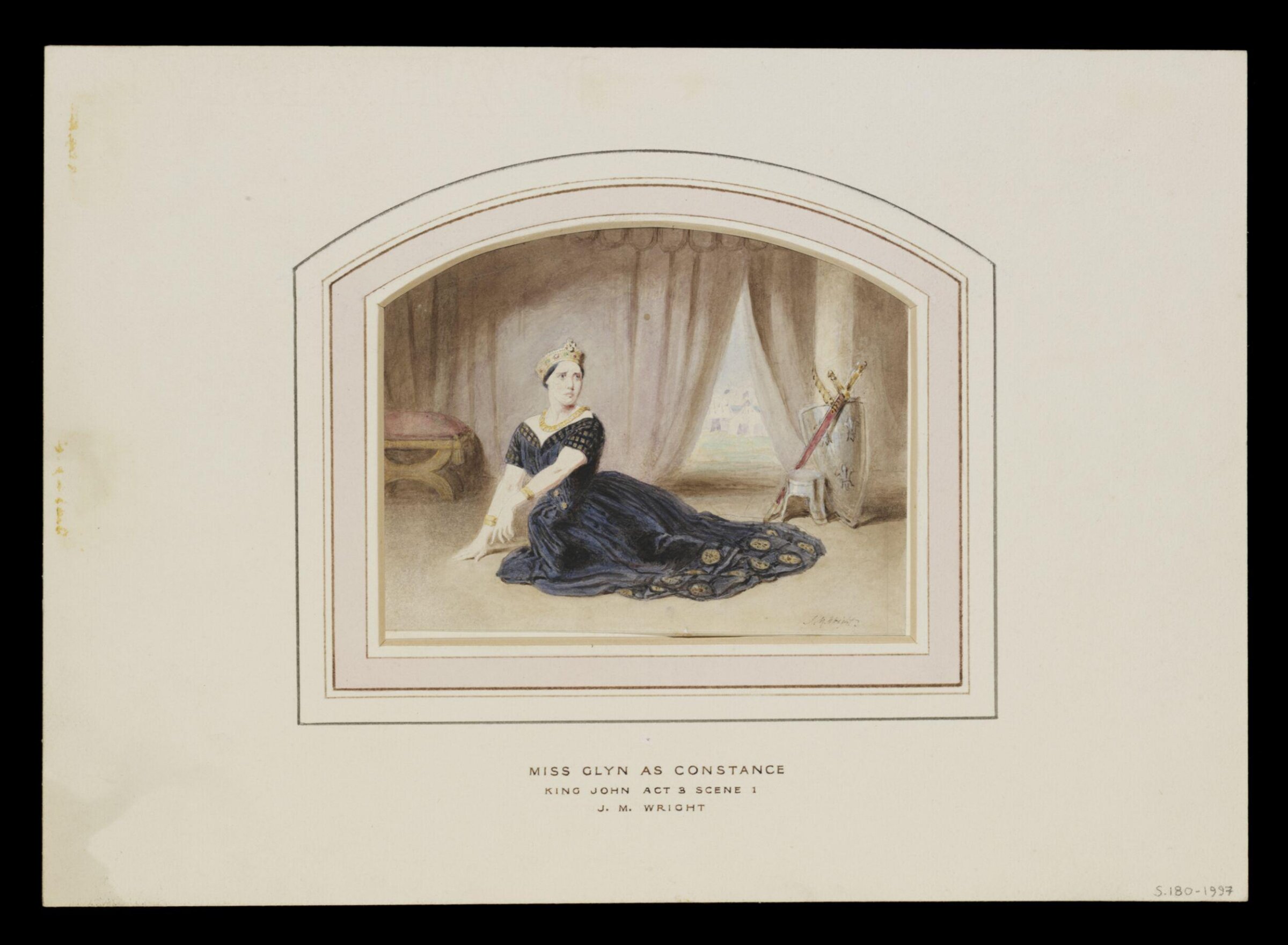 Miss Glynn as Constance, J. M. Wright