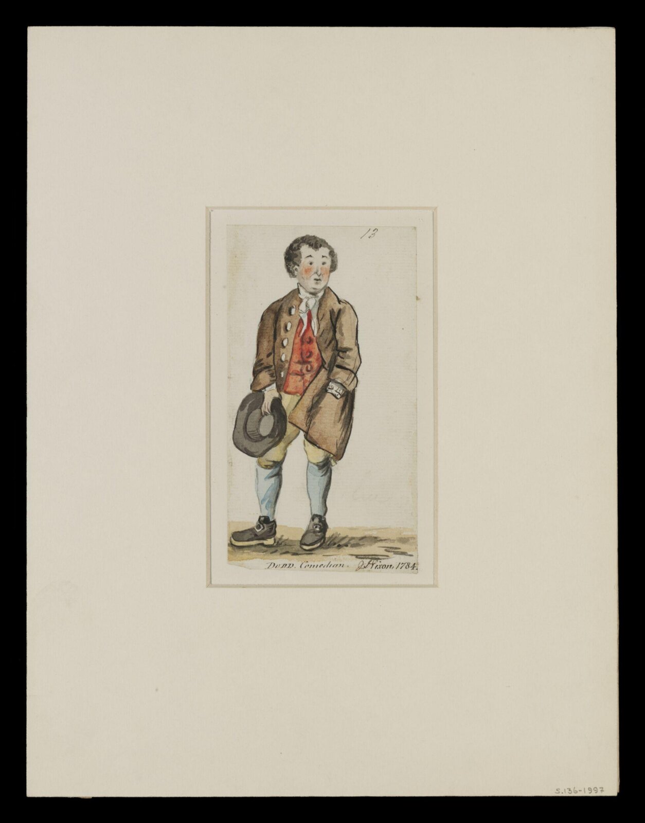 Drawing, J. Nixon, 1784