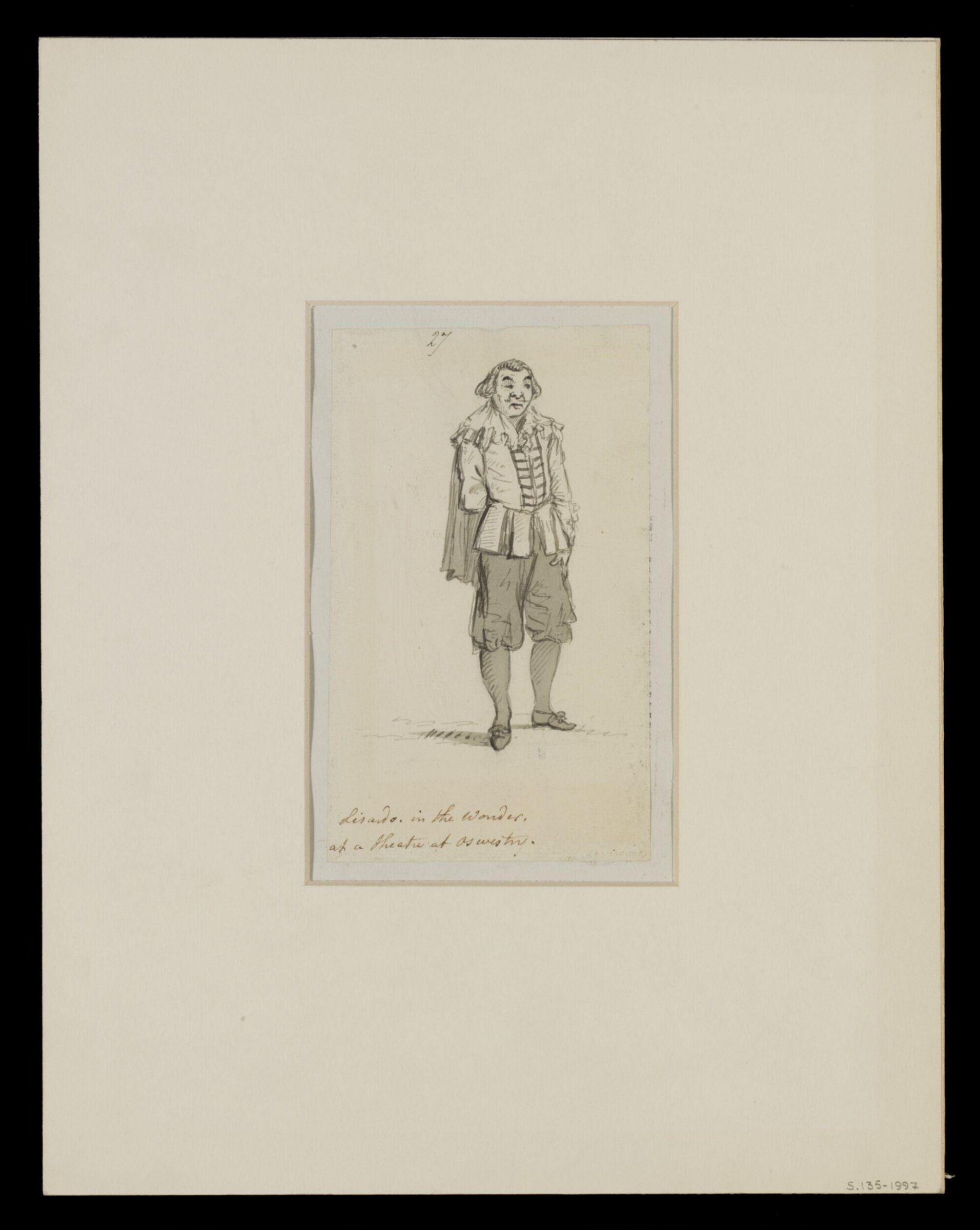 Drawing, J. Nixon, ca. 1784