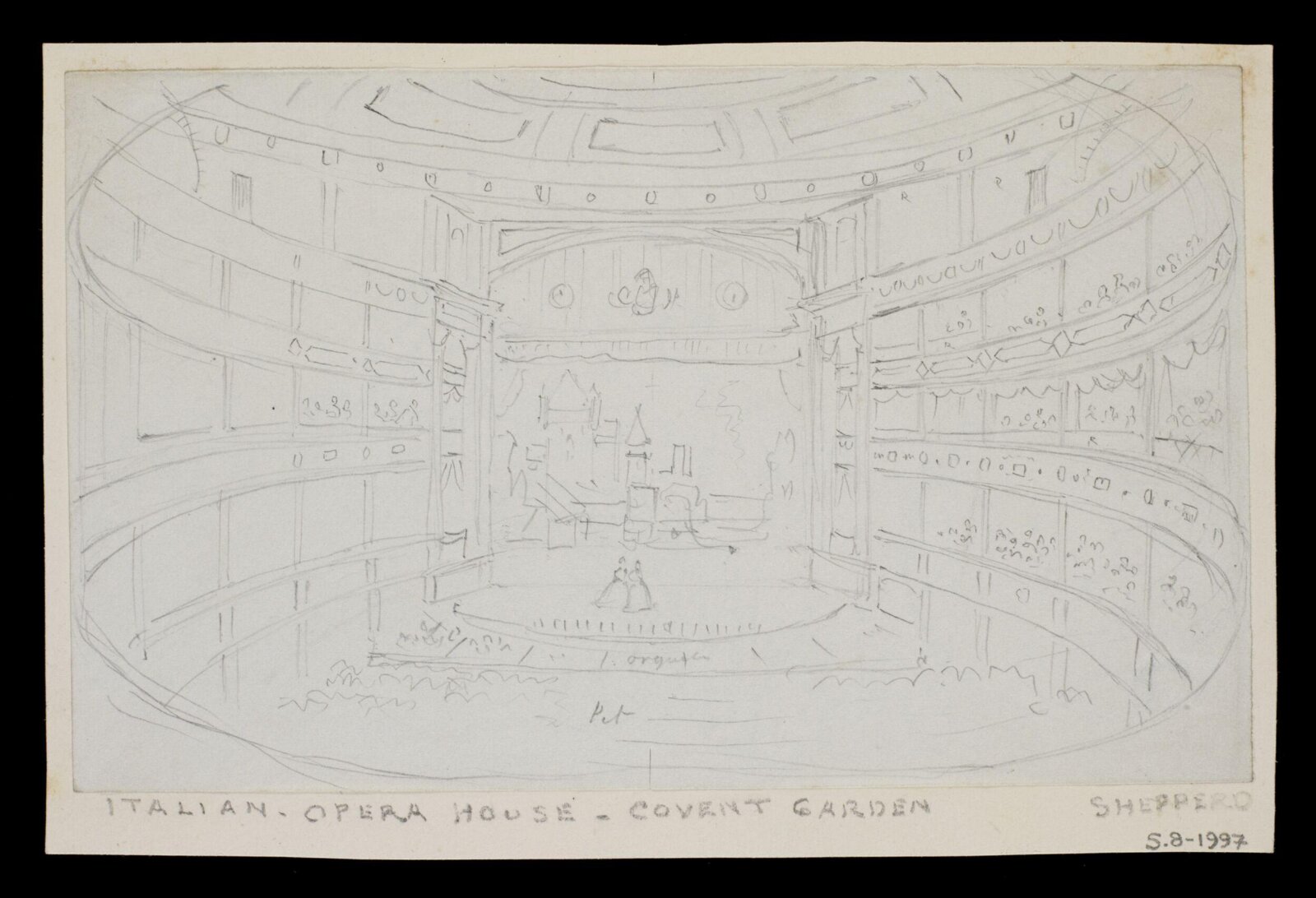 Drawing, Thomas H. Shepherd