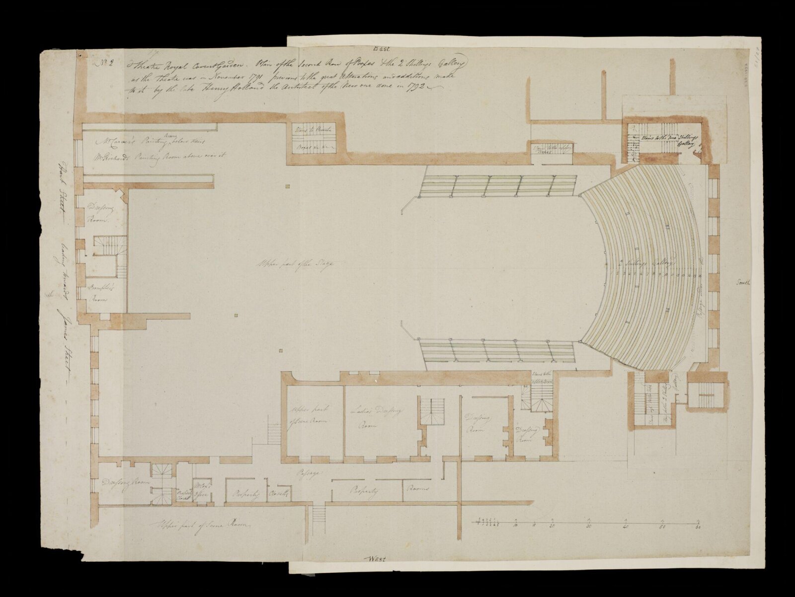 Drawing, William Capon, 1791