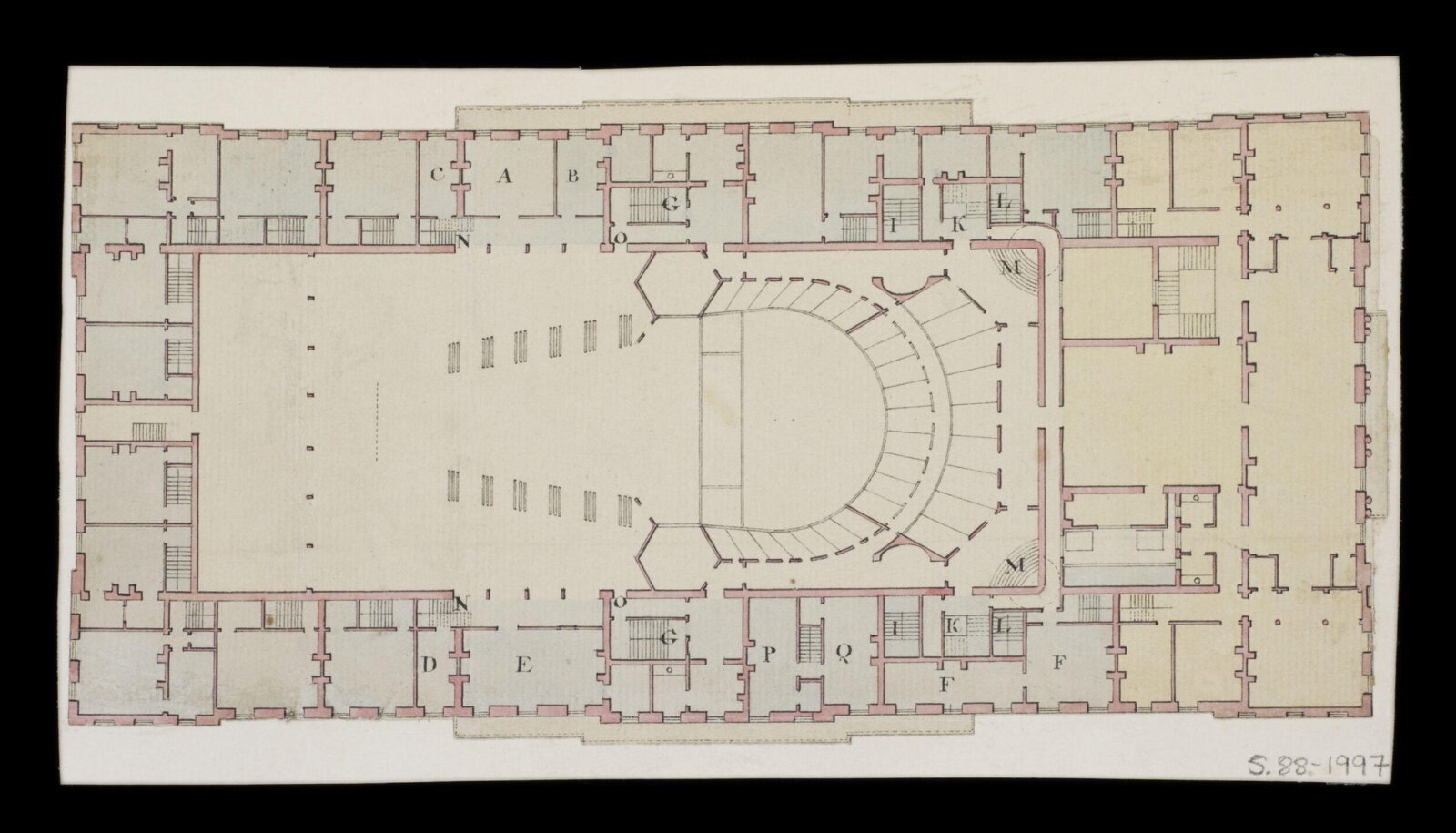 Drawing, Henry Holland, ca. 1792