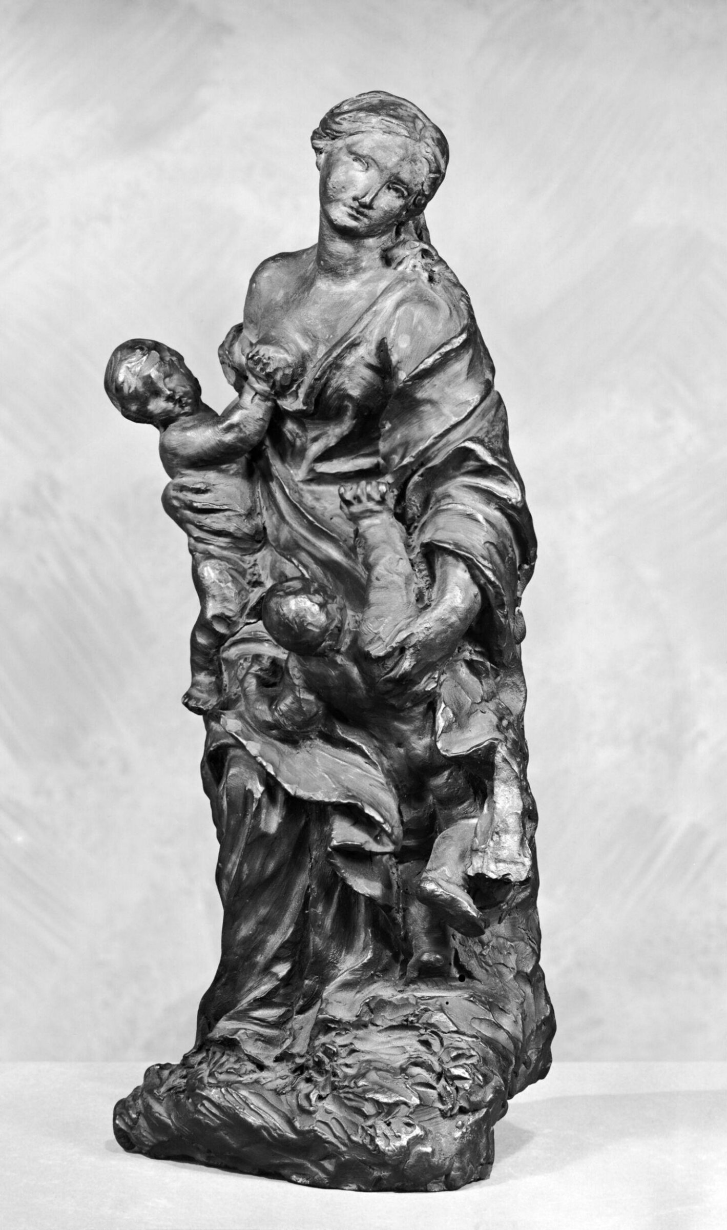 Charity, Giuseppe Mazzuoli, early eighteenth century