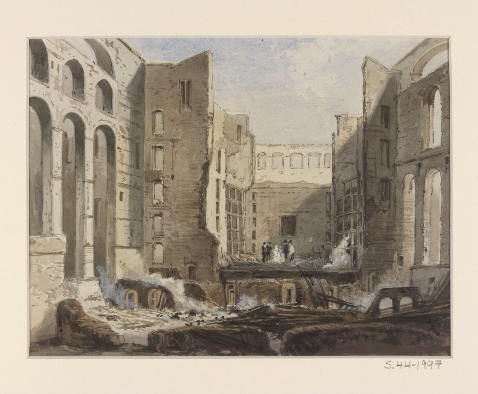 Drawing, J. W. Archer, 1856