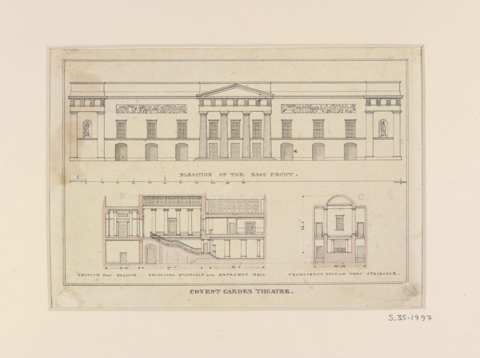 Covent Garden Theatre, G. Wightwick, 1824