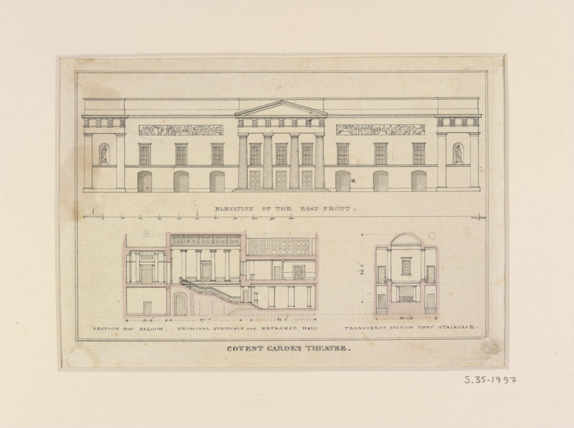Covent Garden Theatre, G. Wightwick, 1824