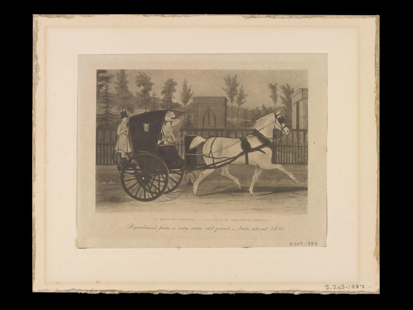 Unknown, A Morning Drive to the Gardens of the Zoological Society