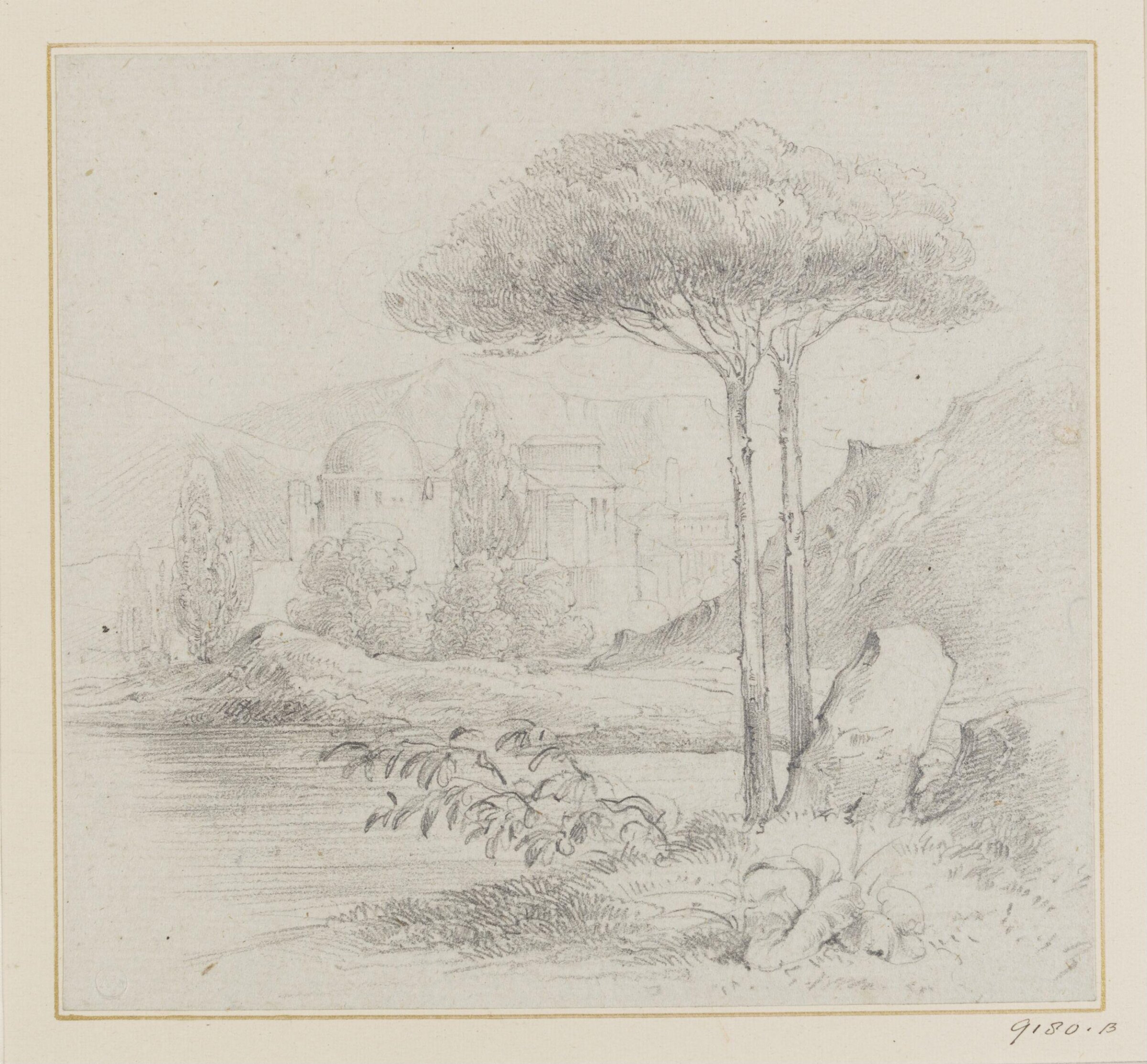 Drawing, Agostino Aglio, ca. early 19th century